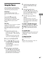 Preview for 23 page of Sony CMT-HX3R Operating Instructions Manual