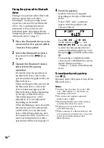 Preview for 16 page of Sony CMT-HX50BTR Operating Instructions Manual