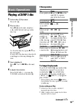 Preview for 13 page of Sony CMT-HX5BT Operating Instructions Manual