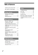 Preview for 4 page of Sony CMT-HX90BTR Operating Instructions Manual