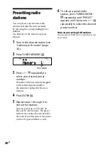 Предварительный просмотр 20 страницы Sony CMT-HX9DAB Operating Instructions Manual