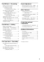 Preview for 3 page of Sony CMT-J3MD Operating Instructions Manual