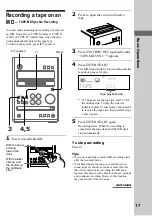 Предварительный просмотр 17 страницы Sony CMT-J3MD Operating Instructions Manual