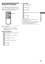 Предварительный просмотр 25 страницы Sony CMT-J3MD Operating Instructions Manual