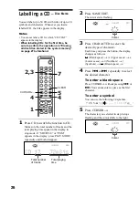 Preview for 26 page of Sony CMT-J3MD Operating Instructions Manual