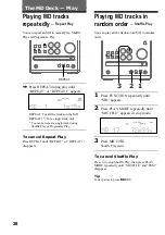 Предварительный просмотр 28 страницы Sony CMT-J3MD Operating Instructions Manual