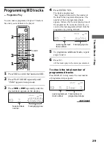 Предварительный просмотр 29 страницы Sony CMT-J3MD Operating Instructions Manual