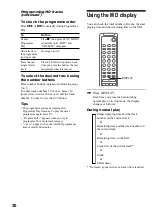 Preview for 30 page of Sony CMT-J3MD Operating Instructions Manual