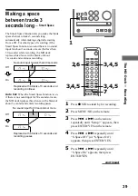 Preview for 39 page of Sony CMT-J3MD Operating Instructions Manual