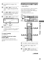 Предварительный просмотр 49 страницы Sony CMT-J3MD Operating Instructions Manual