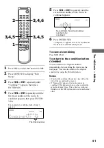 Предварительный просмотр 51 страницы Sony CMT-J3MD Operating Instructions Manual