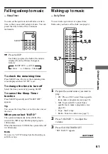 Preview for 61 page of Sony CMT-J3MD Operating Instructions Manual