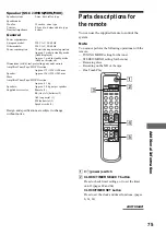 Предварительный просмотр 75 страницы Sony CMT-J3MD Operating Instructions Manual