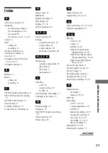 Preview for 77 page of Sony CMT-J3MD Operating Instructions Manual