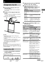 Preview for 39 page of Sony CMT-L1 - Micro Hi Fi Component System Operating Instructions Manual