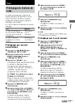 Preview for 43 page of Sony CMT-L1 - Micro Hi Fi Component System Operating Instructions Manual