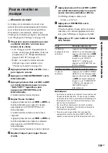 Preview for 47 page of Sony CMT-L1 - Micro Hi Fi Component System Operating Instructions Manual