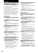 Preview for 52 page of Sony CMT-L1 - Micro Hi Fi Component System Operating Instructions Manual