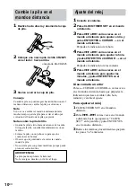 Preview for 66 page of Sony CMT-L1 - Micro Hi Fi Component System Operating Instructions Manual