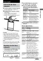 Preview for 67 page of Sony CMT-L1 - Micro Hi Fi Component System Operating Instructions Manual