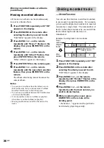 Предварительный просмотр 34 страницы Sony CMT-L7HD - Micro Hi Fi Component System Operating Instructions Manual