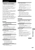 Предварительный просмотр 59 страницы Sony CMT-L7HD - Micro Hi Fi Component System Operating Instructions Manual