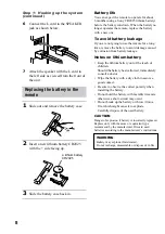 Preview for 8 page of Sony CMT-LS1 - Micro Hi Fi Component System Operating Instructions Manual