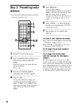 Preview for 10 page of Sony CMT-LS1 - Micro Hi Fi Component System Operating Instructions Manual