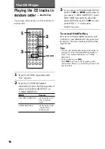 Preview for 16 page of Sony CMT-LS1 - Micro Hi Fi Component System Operating Instructions Manual