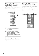 Preview for 18 page of Sony CMT-LS1 - Micro Hi Fi Component System Operating Instructions Manual