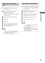 Preview for 19 page of Sony CMT-LS1 - Micro Hi Fi Component System Operating Instructions Manual