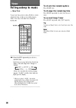 Preview for 22 page of Sony CMT-LS1 - Micro Hi Fi Component System Operating Instructions Manual