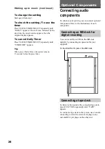 Preview for 24 page of Sony CMT-LS1 - Micro Hi Fi Component System Operating Instructions Manual