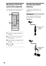 Preview for 26 page of Sony CMT-LS1 - Micro Hi Fi Component System Operating Instructions Manual