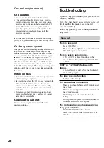 Preview for 28 page of Sony CMT-LS1 - Micro Hi Fi Component System Operating Instructions Manual