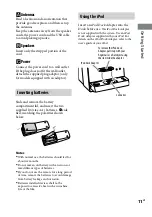 Preview for 11 page of Sony CMT-LX30IR Operating Instructions Manual