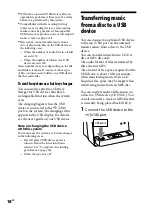 Preview for 18 page of Sony CMT-LX30IR Operating Instructions Manual