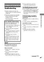 Preview for 29 page of Sony CMT-LX30IR Operating Instructions Manual