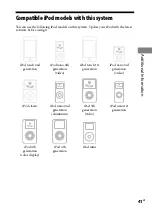 Предварительный просмотр 41 страницы Sony CMT-LX30IR Operating Instructions Manual