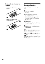 Preview for 14 page of Sony CMT-LX50WMR Operating Instructions Manual