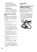 Предварительный просмотр 22 страницы Sony CMT-LX50WMR Operating Instructions Manual