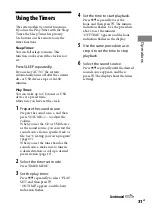 Preview for 31 page of Sony CMT-LX50WMR Operating Instructions Manual