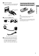 Предварительный просмотр 7 страницы Sony CMT-M100 Operating Instructions Manual