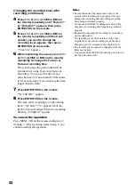 Preview for 42 page of Sony CMT-M100 Operating Instructions Manual