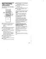 Предварительный просмотр 7 страницы Sony CMT-M11C - Compact Component System Operating Instructions Manual