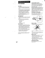 Предварительный просмотр 41 страницы Sony CMT-M11C - Compact Component System Operating Instructions Manual