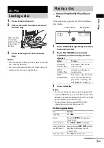 Предварительный просмотр 7 страницы Sony CMT-M333NT Operating Instructions Manual