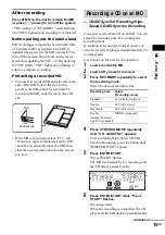 Preview for 15 page of Sony CMT-M333NT Operating Instructions Manual