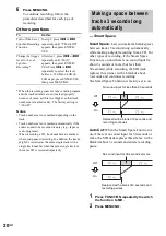 Предварительный просмотр 20 страницы Sony CMT-M333NT Operating Instructions Manual