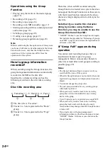 Preview for 24 page of Sony CMT-M333NT Operating Instructions Manual